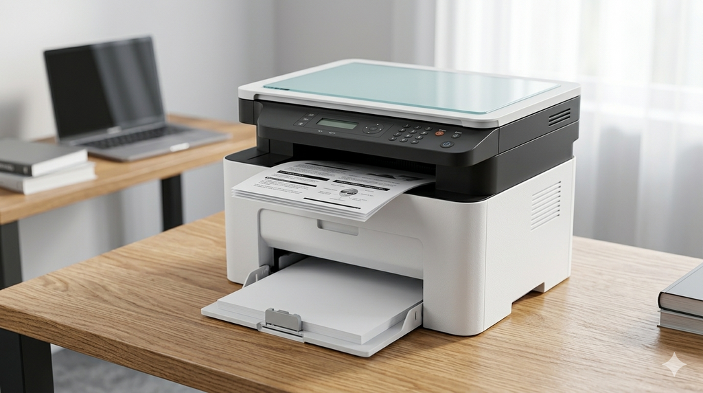 Imprimante Multifonction HP Laser MFP 135a – Noir et Blanc (3-en-1)