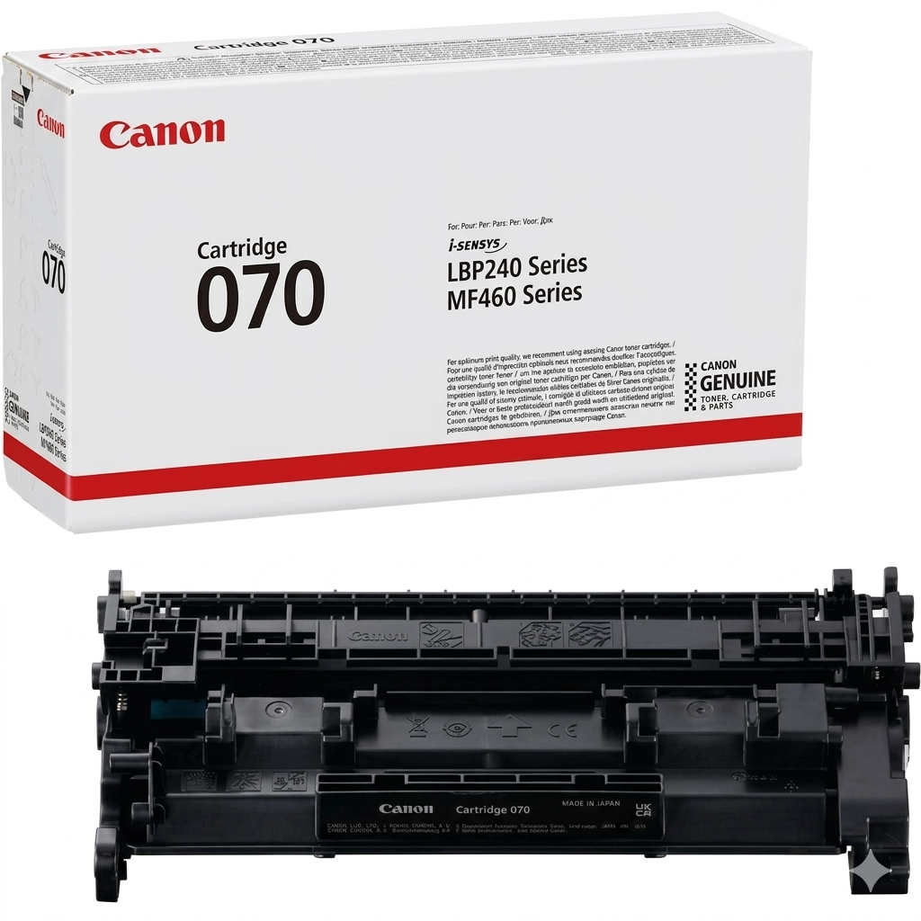 Cartouche de Toner Originale Canon 070 – Noir Haute Précision (Série i-SENSYS)